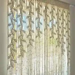 پرده-مکرومه-طرح-برگ-قرینه